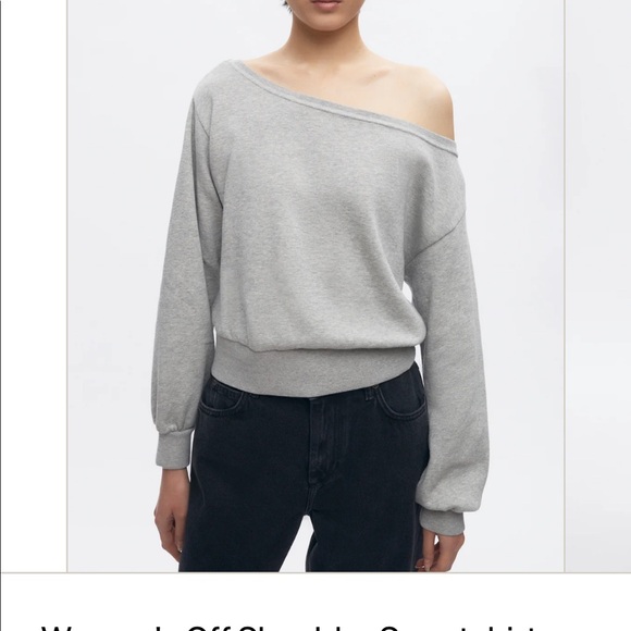 Kotn Off Shoulder Sweatshirt - Picture 4 of 4